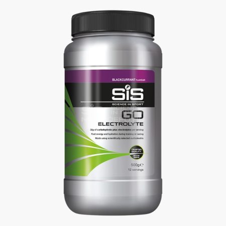 SiS GO Elektrolit italpor - 500g - Fekete ribizli