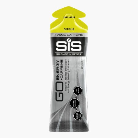 SiS GO Koffeines (75mg) energiagél - 60ml - Citrus