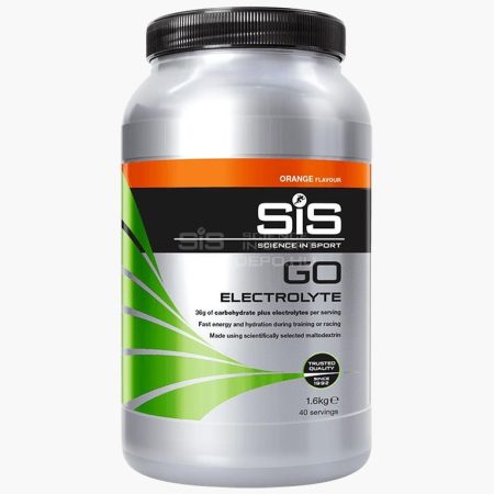 SiS GO Elektrolit italpor - 1.6kg - Narancs