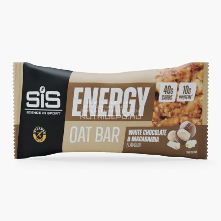 SiS Energia zabszelet - 70g - Fehér csokoládé & Makadámdió