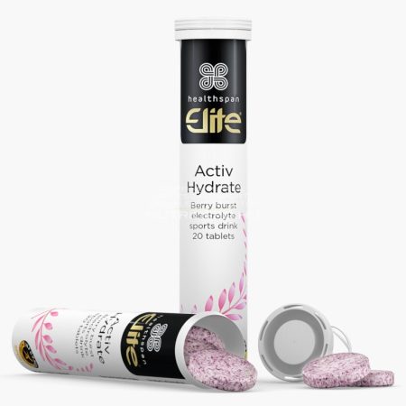 Healthspan Elite Activ Hydrate pezsgőtabletta - 40db - Piros gyümölcs