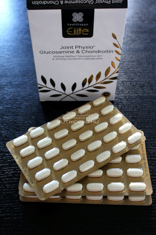 Tablettákban glükózamint és kondroitint tartalmazó tabletták, Kenőcs hátulról és ízületekről