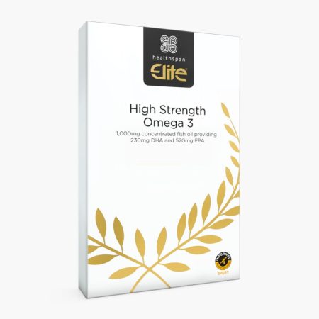 Healthspan Elite High Strength Omega 3 (1000mg) kapszula - 120db - Ízesítetlen