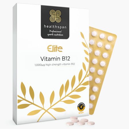 Healthspan Elite B12-vitamin (1000µg) tabletta - 120db - Ízesítetlen