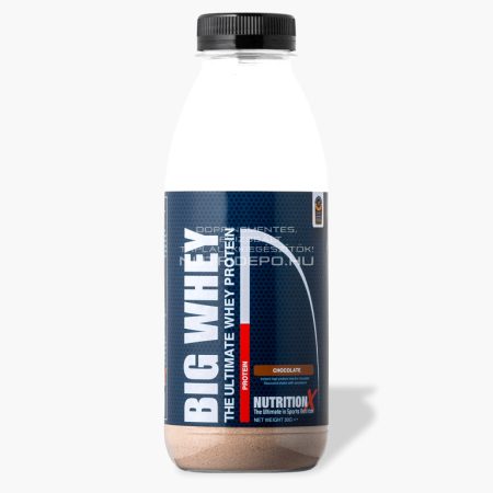 Nutrition X Big Whey tejsavófehérje italpor - 30g - Csokoládé