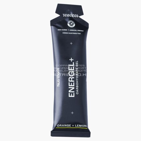 Nutrition X Energel+ elektrolitos energiagél - 70g - Narancs & Citrom