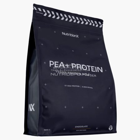 Nutrition X Pea+ vegán fehérje italpor - 908g - Csokoládé