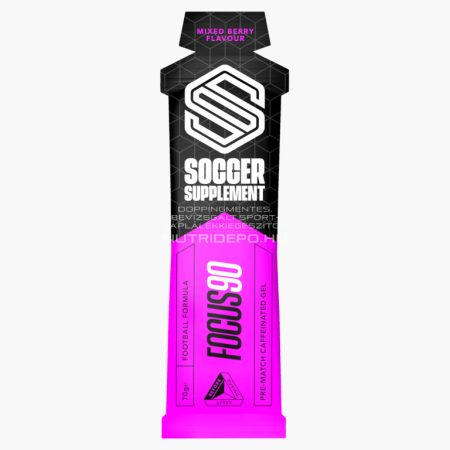 Soccer Supplement FOCUS90 koffeines (200mg) energiagél - 70g - Bogyós gyümölcs