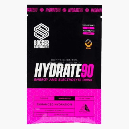 Soccer Supplement HYDRATE90 elektrolit italpor - 33g - Bogyós gyümölcs