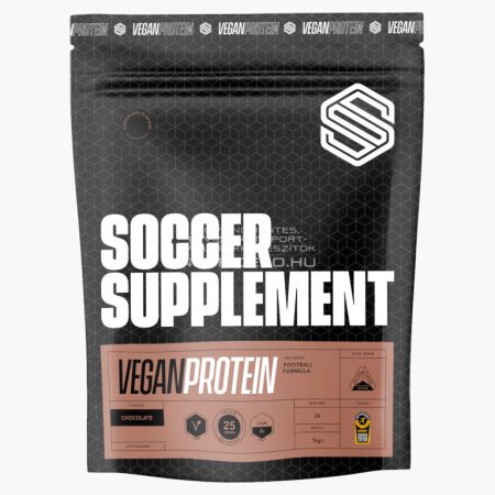 Soccer Supplement Vegán fehérje italpor - 1kg - Csokoládé