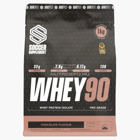 Soccer Supplement WHEY90 tejsavófehérje izolátum - 1kg - Csokoládé